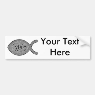 IXOYE Christelijk vissymbool - Steeneffect Bumpersticker