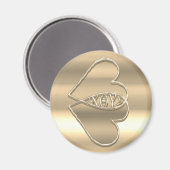 IXOYE in goud Magneet (Voorkant / Achterkant)