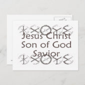 IXOYE in wielspoelen Briefkaart (Voorkant / Achterkant)