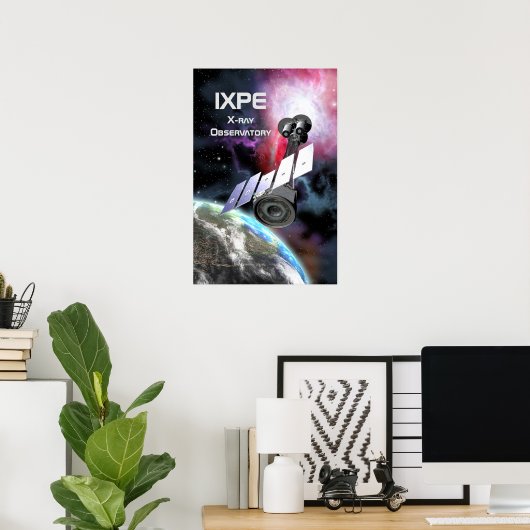 IXPE Röntgen-observatorium Poster (Thuiskantoor)