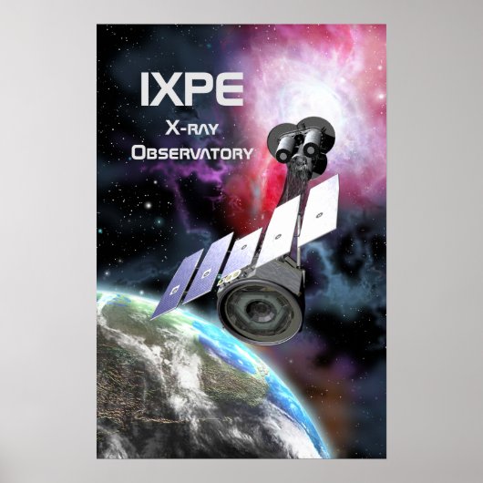 IXPE Röntgen-observatorium Poster (Voorkant)