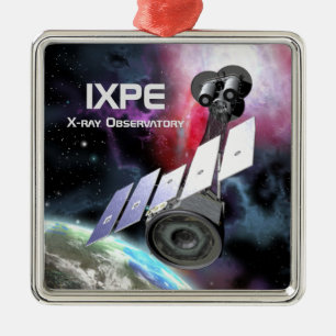 IXPE X-Ray Observatory Metalen Ornament