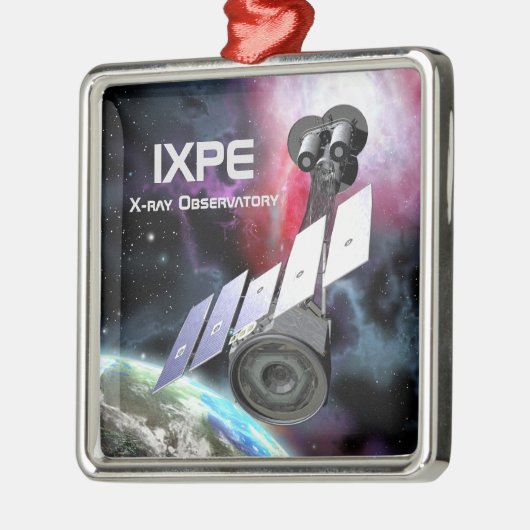 IXPE X-Ray Observatory Metalen Ornament (Links)