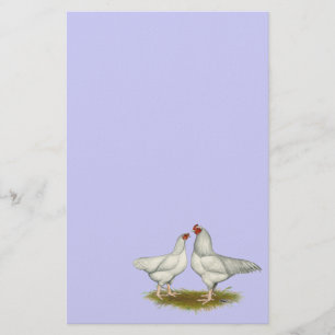 Ixworth Chickens Briefpapier
