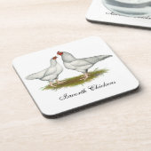 Ixworth Chickens Onderzetter (Linkerzijde)