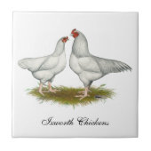 Ixworth Chickens Tegeltje (Voorkant)
