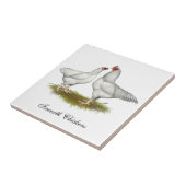 Ixworth Chickens Tegeltje (Zijkant)