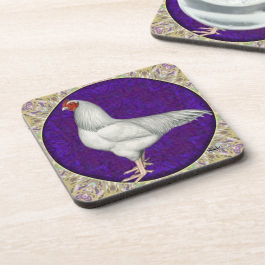 Ixworth Rooster Bier Onderzetter (Linkerzijde)