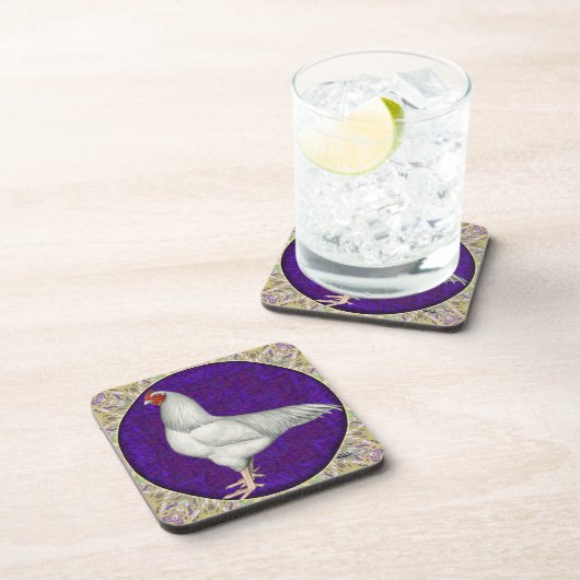 Ixworth Rooster Bier Onderzetter (Rechterzijde)