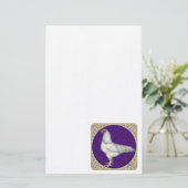 Ixworth Rooster Briefpapier (Staand voorkant)