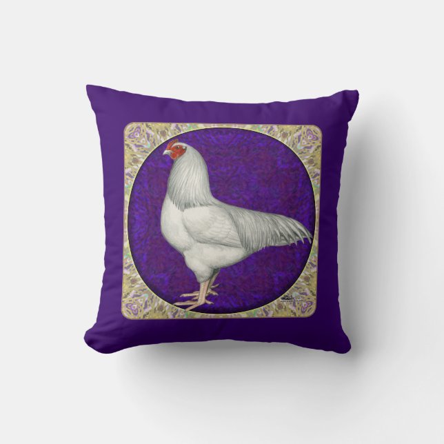 Ixworth Rooster Kussen (Voorkant)