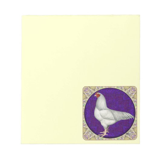 Ixworth Rooster Notitieblok (Voorkant)