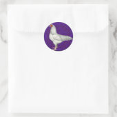 Ixworth Rooster Ronde Sticker (Tas)