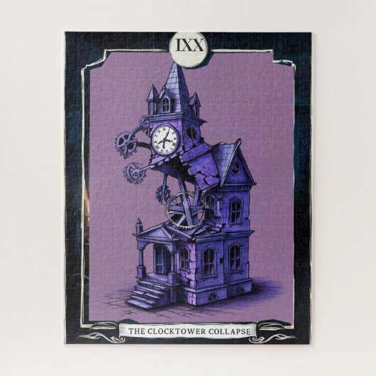 IXX Clocktower Collapse – Time's Up, Tarot Legpuzzel (Verticaal)