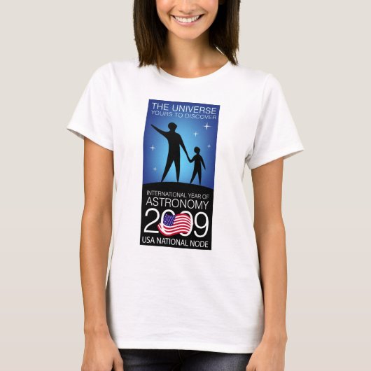 IYA2009 - Amerikaanse node: Dames babydoll (getail T-shirt (Voorkant)