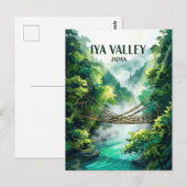 Iya-vallei Japan Briefkaart (Voorkant / Achterkant)