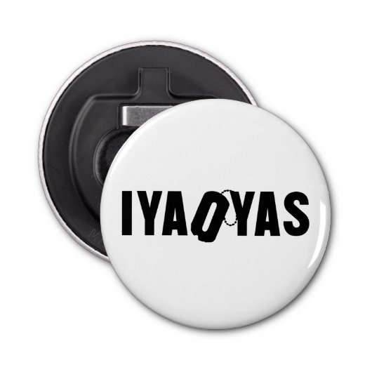 IYAOYAS BUTTON FLESOPENER (Voorkant)