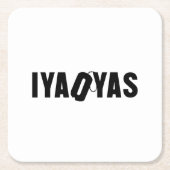 IYAOYAS KARTONNEN ONDERZETTERS (Voorkant)