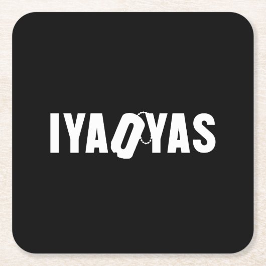 IYAOYAS KARTONNEN ONDERZETTERS (Voorkant)