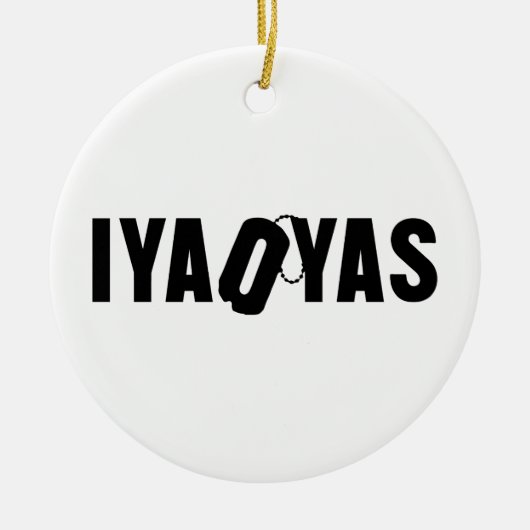 IYAOYAS KERAMISCH ORNAMENT (Voorkant)