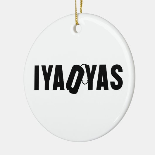 IYAOYAS KERAMISCH ORNAMENT (Links)