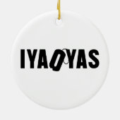 IYAOYAS KERAMISCH ORNAMENT (Achterkant)