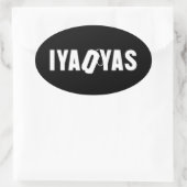 IYAOYAS OVALE STICKER (Tas)