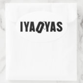 IYAOYAS OVALE STICKER (Tas)
