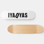IYAOYAS PERSOONLIJK SKATEBOARD (Horizontaal)