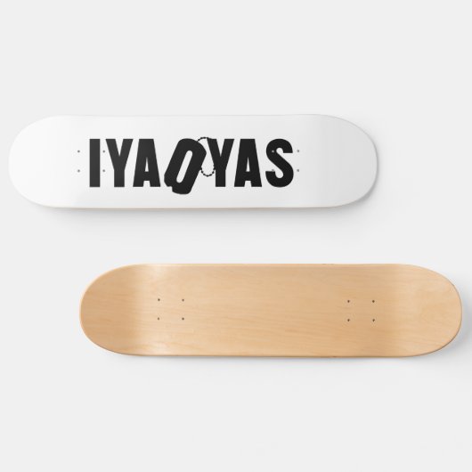 IYAOYAS PERSOONLIJK SKATEBOARD (Horizontaal)
