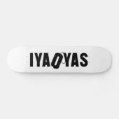 IYAOYAS PERSOONLIJK SKATEBOARD (Horizontaal)