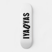 IYAOYAS PERSOONLIJK SKATEBOARD (Voorkant)