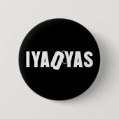 IYAOYAS RONDE BUTTON 5,7 CM (Voorkant)