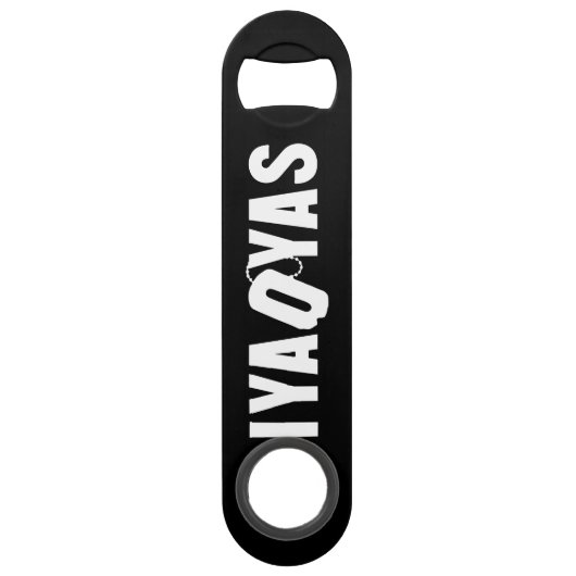 IYAOYAS SPEED FLESSENOPENER (Achterkant)