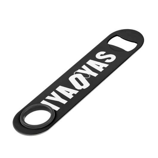 IYAOYAS SPEED FLESSENOPENER (Achterkant Gekanteld)