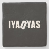 IYAOYAS STENEN ONDERZETTER (Voorkant)