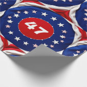 IYKYK Patriotic Wrapping Paper Cadeaupapier (Hoek)