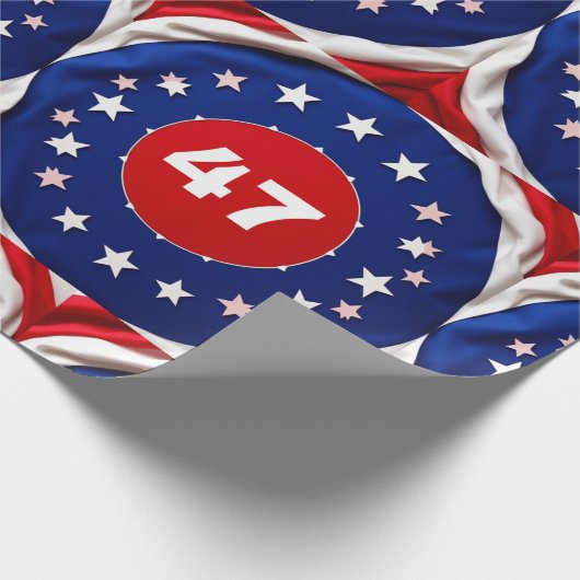 IYKYK Patriotic Wrapping Paper Cadeaupapier (Hoek)