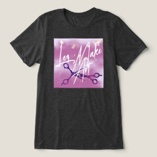 IYKYK Subtiele Sapphische, wlw, Lez Make Art Schar Tri-Blend Shirt