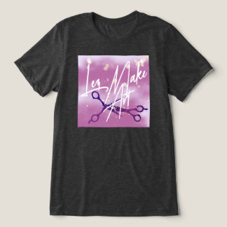 IYKYK Subtle Sapphic, wlw, Lez Make Art Scissors Tri-Blend Shirt