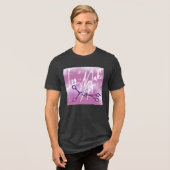 IYKYK Subtle Sapphic, wlw, Lez Make Art Scissors Tri-Blend Shirt (Voorkant volledig)
