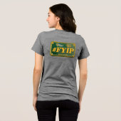 IYKYK terug Tri-Blend Shirt (Achterkant volledig)