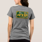 IYKYK terug Tri-Blend Shirt (Achterkant)