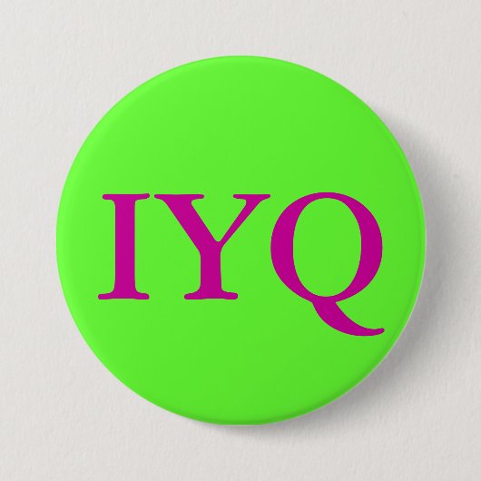 IYQ - Ik hou van je Button (Voorkant)