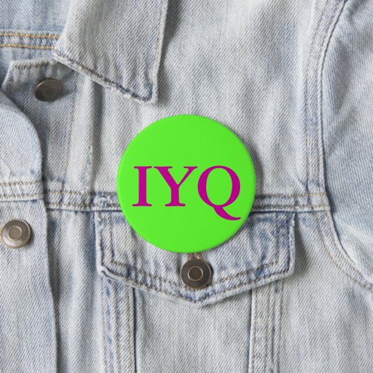 IYQ - Ik hou van je Button (In situ)