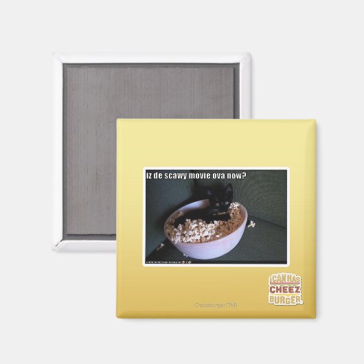 Iz de scawy film eicellen nu? magneet (Voorkant / Achterkant)