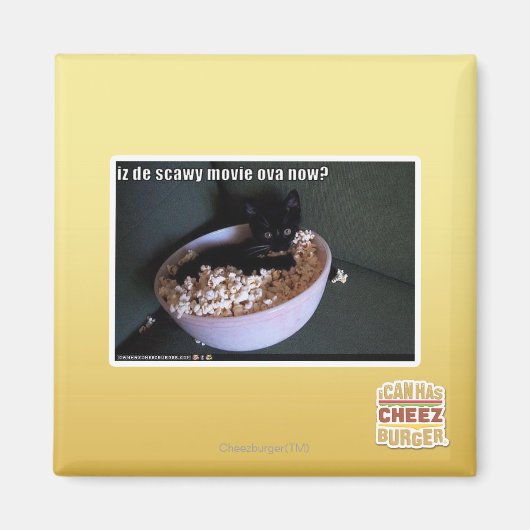 Iz de scawy film eicellen nu? magneet (Voorkant)