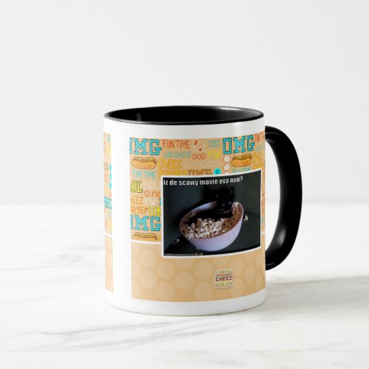 Iz de scawy film eicellen nu? mok (Voorkant rechts)