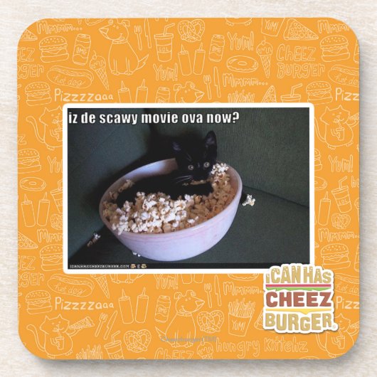 Iz de scawy film eicellen nu? onderzetter (Voorkant)