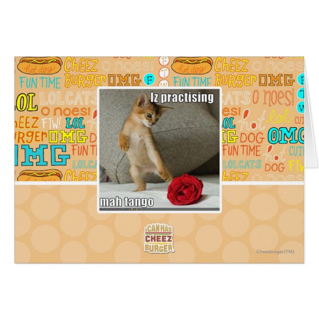 Iz die mah tango oefent (Voorkant Horizontaal)